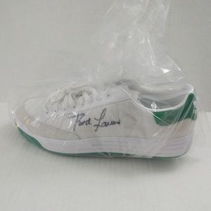 Adidas Rod Laver Autographed Tennis Shoe